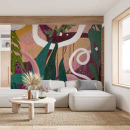 Papier peint design abstrait – Outback Oasis