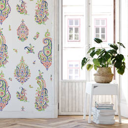 Papier peint design, oriental – India