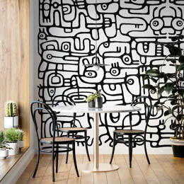 Papier peint design abstrait – In Transit