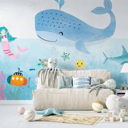 Sous La Mer - Papier peint animaux