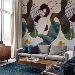 Papier peint design abstrait, moderne – Osmose