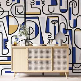 Échos de l'univers - Papier peint panoramique