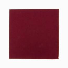 Pochette de costume bordeaux