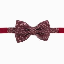 Noeud papillon ENFANT Soie Milano bordeaux