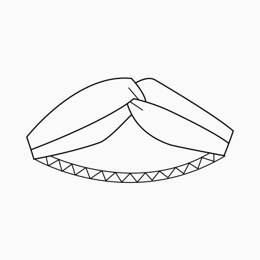 Headband - Tissu au choix