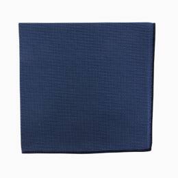 Pochette de costume Soie Fiorenza bleu nuit