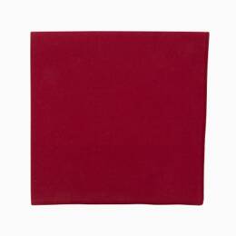 Pochette de costume rouge cardinal
