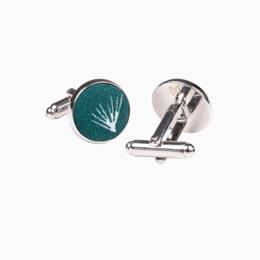 Boutons de manchette Colibri Emeraude