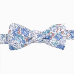 Nœud papillon Liberty Claire Aude bleu