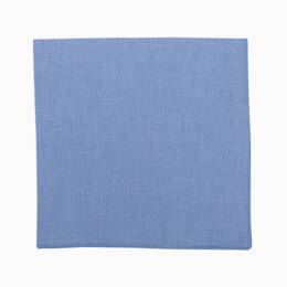 Pochette de costume Lin bleuet