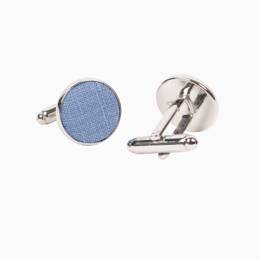 Boutons de manchette Lin bleuet