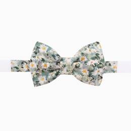 Noeud papillon ENFANT Liberty Marguerite vert anglais
