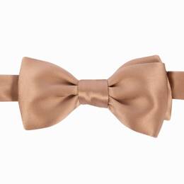 Nœud papillon Slim Soie café au lait
