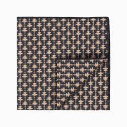 Pochette de costume Liberty Palm beige
