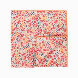 Pochette de costume Liberty Phoebe corail
