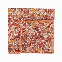 Pochette de costume Liberty Poppy écureuil