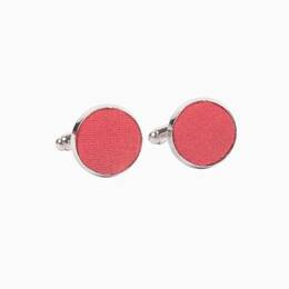 Boutons de manchette corail