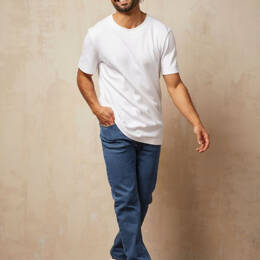 T-shirt en Coton BIO - Blanc - Homme - Homme