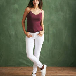 Caraco laine - Prune - Femme
