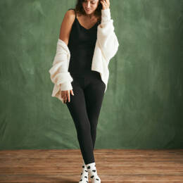 Caraco laine - Noir - Femme