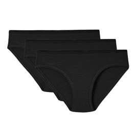 3x Culottes menstruelles - Noir - Femme