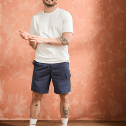 T-shirt loose - Ecru - Blanc - Homme