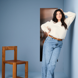 Sweat manches bouffantes en Coton BIO - Ecru - Blanc - Femme