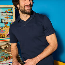 Polo - Bleu Minuit - Homme