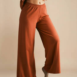 Pantalon de nuit - Terracotta - Femme