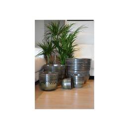 Pot cuvier en terre cuite Massaya Gris, Vert et Kaki - Jungle