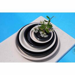 Soucoupe Yin Yang D22
