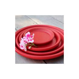 Soucoupe Ronde rouge Intrigue D33