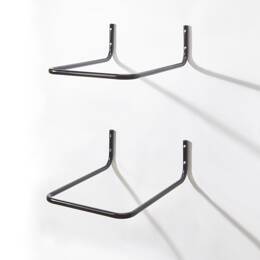 Mottez Supports Range Pneus Lot de 2 Fabriqués en France en Tube