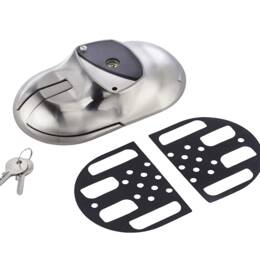 Serrure antivol pour véhicule utilitaire à porte battante ou c