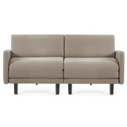 Canapé lit Français 2/3Places ROLLER DUO 160 LARGE accoudoirs amovibles Velours-côtelé Lisboa / 5 - BEIGE - Likoolis