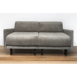 Canapé lit Français 2/3places PACHA DUO 140 LARGE accoudoirs amovibles Velours-côtelé Lisboa / 21 - VERT - Likoolis