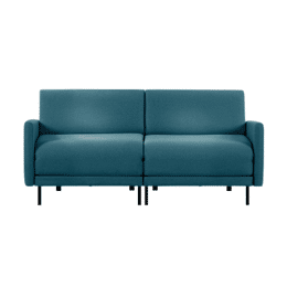 Canapé lit Français 2/3 places BOSS DUO 160 LARGE accoudoirs amovibles Tissu / VERT  AQUAMA - Filo - Vert - Likoolis