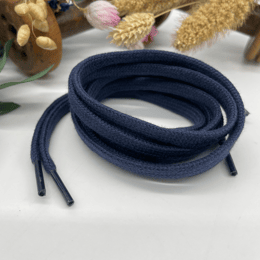 Lacets Plats Coton Biologique en beaucoup de longueurs et couleurs proposées !