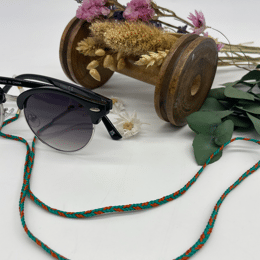 Cordon de lunettes tressé Tanguy
