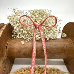 Lacets plats tissés - Rouge, rose et beige - 110 cm - Linaya