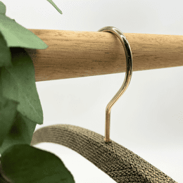 Maëlys - le cintre en tissu chiné