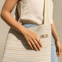 Sac cabas pastel Ophélie