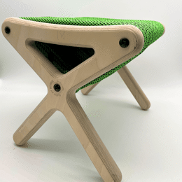 Tabouret enfant bois – Lumen