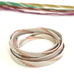 Lacets plats largeur 8mm – 100 cm de long – choix de couleurs – Achat d’un duo de lacets - Zéphira & Céliane