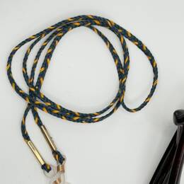 Cordon pour lunettes de lecture jaune et bleu - Robin