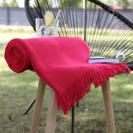 Plaid Vienne 100% coton bio