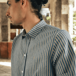 Chemisette rayée made in France