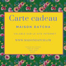 Carte cadeau - C- Vert des Indes