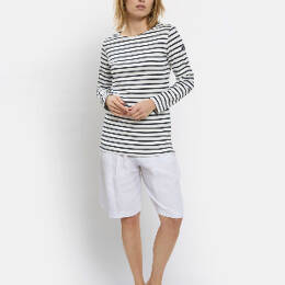 Mariniere Lurex® Blanc-bleu Nuit
