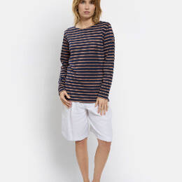 Mariniere Lurex® Marine-rose